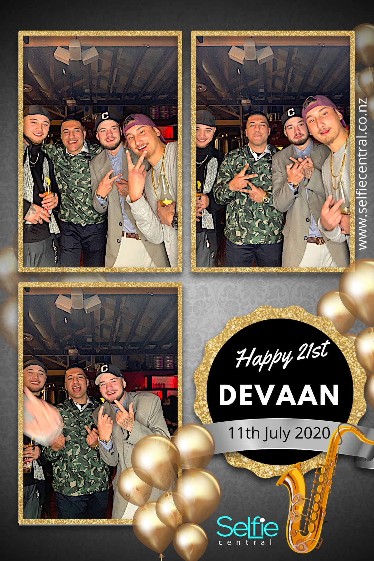 Happy 21st Devaan | View more photos from the event at gallery.photobooth.co.nz/u/SelfieCentral/Happy-21st-Devaan